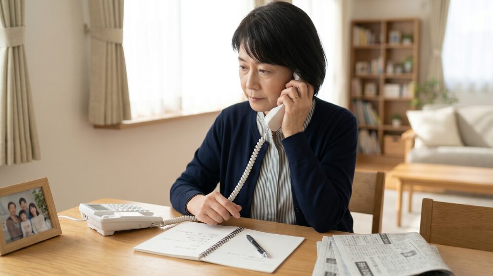 新聞のお悔やみ欄に掲載する方法